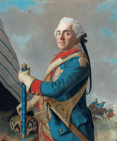 Maurice de Saxe as a Marshal of France by Jean-Étienne Liotard