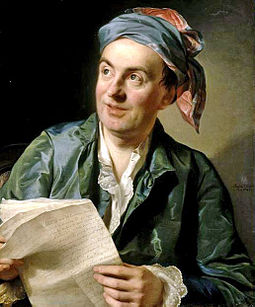 «Жан Франсуа Мармонтель» художникк Александр Рослин (Лувр)