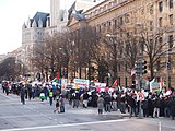 Jerusalem is Forever The Capital of Palestine demonstration , Washington, D.C.