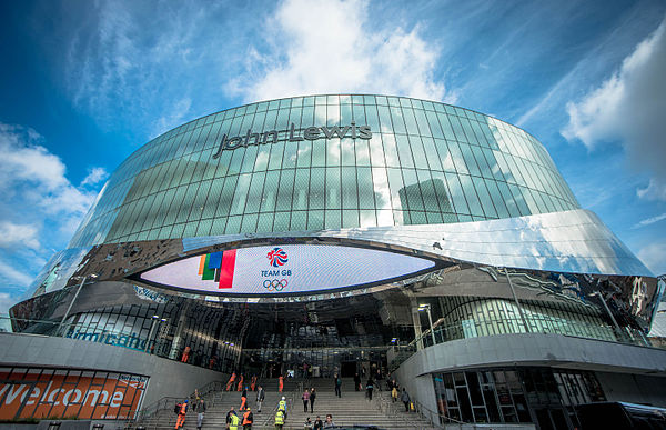 The first John Lewis store in Birmingham opened in 2015; the store closed in 2020 due to financial challenges