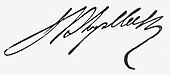 signature de Josef Václav Myslbek