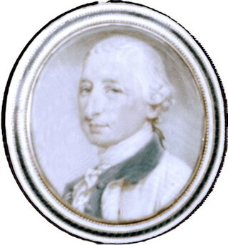 <span class="mw-page-title-main">Josiah Martin</span> 9th governor of North Carolina (in office from 1771 to 1776)