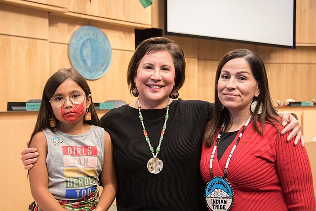 City Council member Juarez supporting MMIWG, in Seattle, Washington, 2019