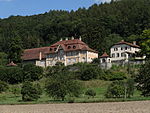 Granges Castle with outbuildings