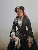 Koller Bertha Schlatter, die Braut des Künstlers 1855.jpg