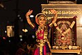 Image 16Kuchipudi dancer at Beach road on the occasion of Republic day 2024