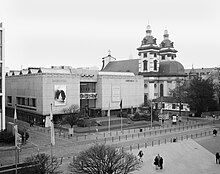 Neubau, Blick über den Grabbeplatz, im Mai 2012