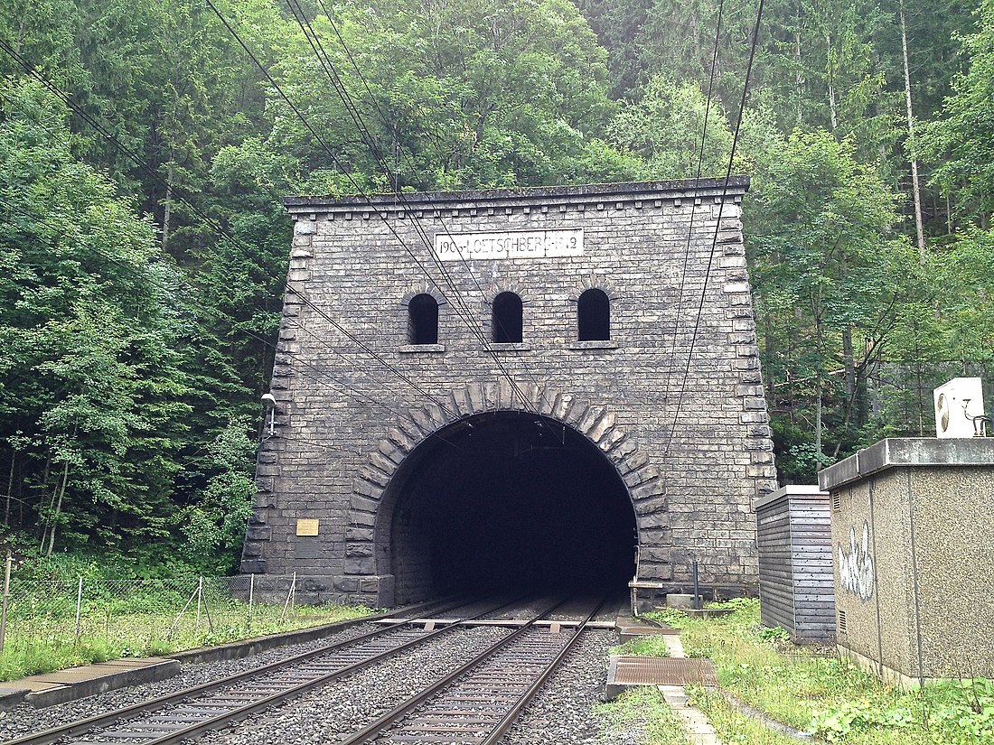 Tunnel du Lötschberg