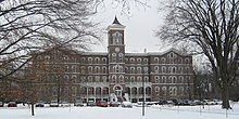 College Hall, built in 1857, on the campus of Lake Erie College in Painesville, Ohio LEC College Hall.jpg