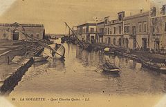 La Goulette (Tunisie), quai Charles Quint