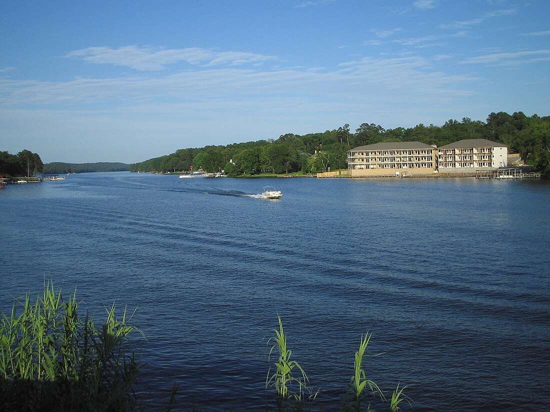 Lake Hamilton and Lake Catherine