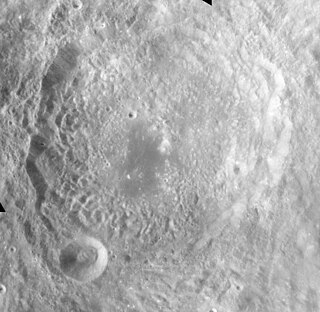 <span class="mw-page-title-main">Langemak (crater)</span> Crater on the Moon