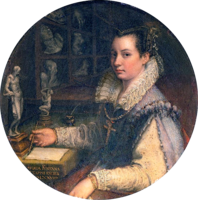 Lavinia Fontana. Self-Portrait in the Studio, 1579
