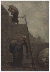 Vaskekvinder i Quai d'Anjou (Vaskekvinder - Vaskekvinder på trappen) .JPG