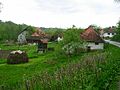 Čeština: Dvůr usedlosti v Šumadiji, Srbsko English: A typical village house in Šumadija, Serbia