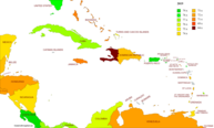 Life expectancy map -Caribbean -2019 -with names.png
