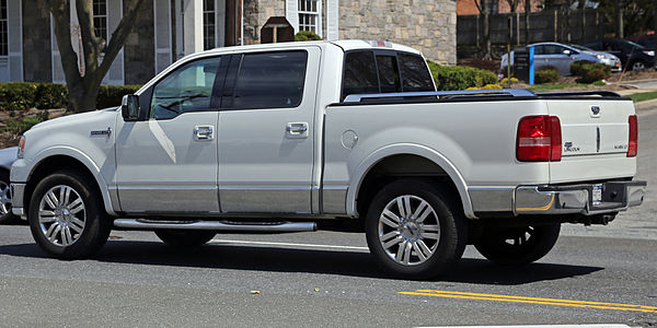 Lincoln Mark LT short bed rear