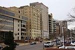 Thumbnail for File:Lindell Blvd apartments, east of Bank of America Building.jpg