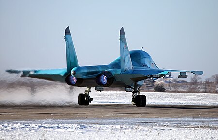 Полетање Су-34