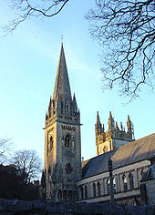 John Jones, William Thomas and Norman Matthews were all Chancellors of Llandaff Cathedral. Llandaff Cathedral.JPG