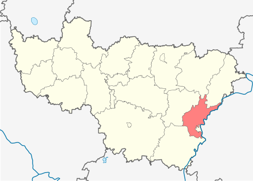 File:Location of Muromsky District (Vladimir Oblast).svg