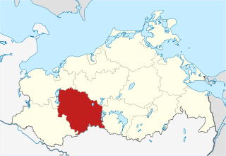 <span class="mw-page-title-main">Parchim (district)</span> District in Mecklenburg-Western Pomerania, Germany