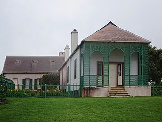 Longwood House, Saint Helena, site of Napoleon's captivity Longwood House (16311222817).jpg
