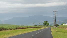 Blick nach Südwesten entlang der Buckland Road, Mirriwinni, 2018.jpg