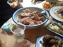 Lotus root soup, Hubei style. 2010 photo