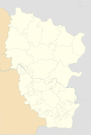 Location map Украинэ Луганск област