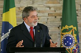 Luiz Inacio Lula da Silva, Brasilian presidentti vuosina 2003-2010