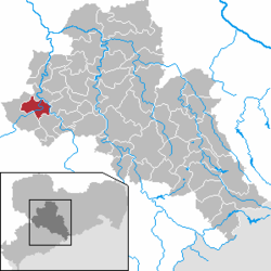 Lunzenau – Mappa