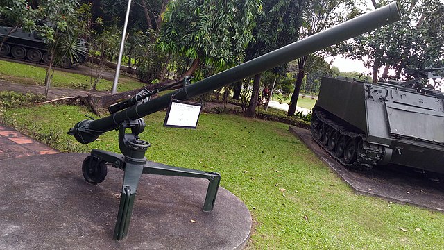 A deactivated M40 on display at the Philippine Army Museum