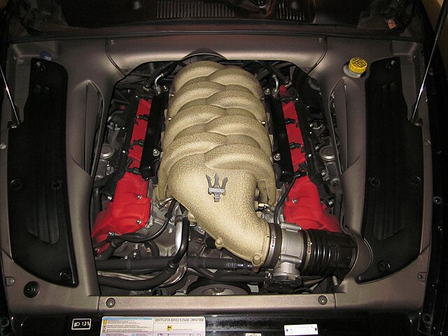 Maserati Coupé V8 engine, type F136 R