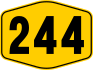 Federal Route 244 shield}}