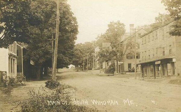 Main Street, South Windham c. 1910