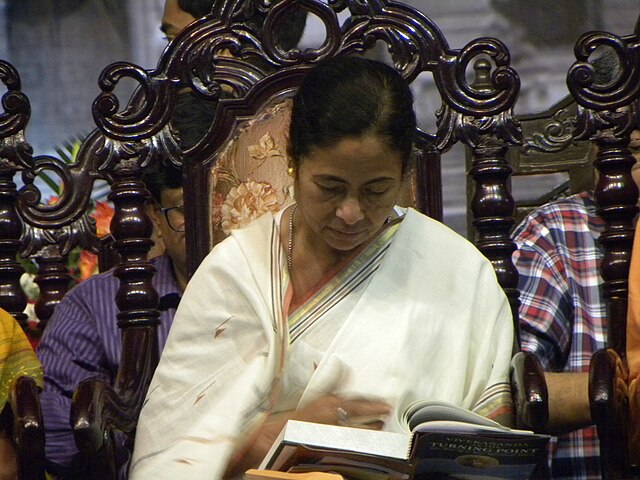 Mamata Banerjee at Ramakrishna Mission Vivekananda Centre for Human Excellence and Social Sciences, Rajarhat, New Town, Kolkata