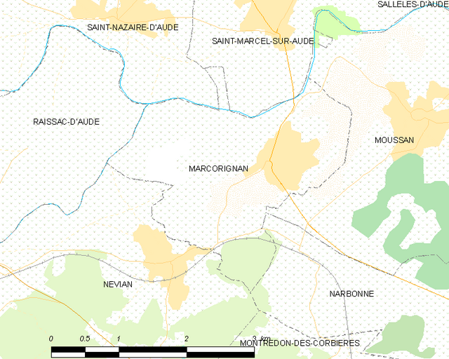 Marcorignan - Localizazion