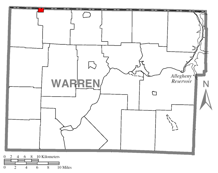 File:Map of Bear Lake, Warren County, Pennsylvania Highlighted.png