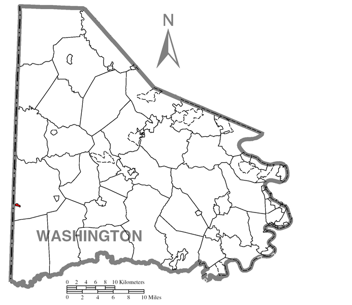 File:Map of West Alexander, Washington County, Pennsylvania Highlighted.png