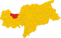 Map of comune of Senales (autonomous province of Bolzano, region Trentino-Alto Adige-Südtirol, Italy).svg