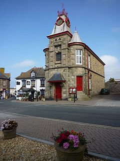 Marazion Town Hall Municipal building in Marazion, Cornwall, England