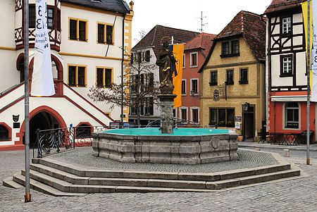 Marktbrunnen, Volkach