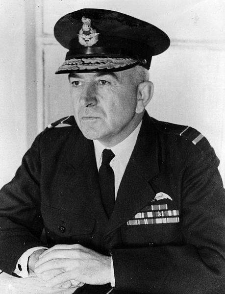 Air Vice Marshal McCauley as AOC Eastern Area, 1953