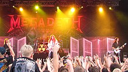 i Megadeth a Haapsalu nel 2010