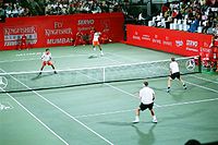 2007 Kingfisher Airlines Tennis Open men's doubles finals Mens Doubles Final.jpg