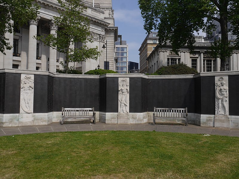 File:Merchant Seamen's Memorial - reliefs in the sunken garden 06.jpg