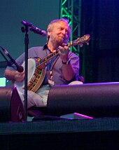 Banjo being played by Mick Moloney MickMoloney.JPG