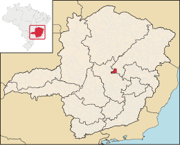 Gouvéia - Carte