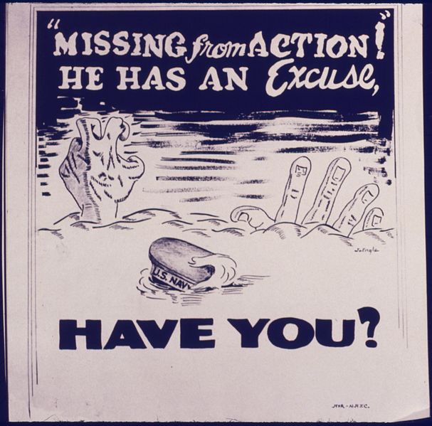 File:Missing from Action^ He has An Excuse Have You^ - NARA - 534640.jpg